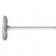 Mini brosse ronde RBU 2202/3 ST 0.10 D22xl2xL6 mm acier PFERD (Par 10)
