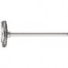 Mini brosse ronde RBU 1902/3 INOX 0.10 D19xl2xL5 mm VA PFERD (Par 10)