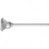 Mini brosse boisseau TBU 1503/3 ST 0.10 D15xl3xL5 mm acier PFERD (Par 10)