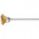 Mini brosse boisseau TBU 1503/3 MES 0.10 D15xl3xL5 mm laiton PFERD (Par 10)