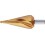 Forets conique de précision (forets à coupe progressive), goujure hélicoïdale, revêtement TiN, Capacité de perçage : 5-31 mm, Taille LA