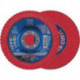 Disque à lamelles POLIFAN CO SGP CURVE STEELOX D.125 mm granulation 60 conique M (Par 10)