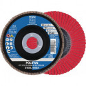 Disque à lamelles POLIFAN CO-COOL SG STEELOX D. 125 mm granulation 40 conique IN (Par 10)