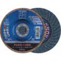 Disque à lamelles POLIFAN Z SGP STRONG STEEL D. 125 mm granulation 36 conique IN (Par 10)