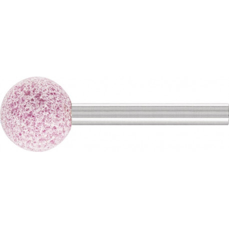 Meule sur tige STEEL EDGE D8xH8 mm 48 mm 6 mm corindon supérieur AR 46 KU PFERD (Par 10)