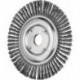 Brosse plate RBG 11506/22.2 PIPE ST 0.50 D. 115 mm épaisseur de fil 0.5 mm acier