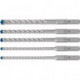 Coffret de 5x forets pour perforateur Expert SDS plus-7X (pour Béton armé, Ø 6-10 mm, Accessoire Marteau burineur)