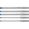 Coffret de 5x forets pour perforateur Expert SDS plus-7X (pour Béton armé, Ø 6-10 mm, Accessoire Marteau burineur)