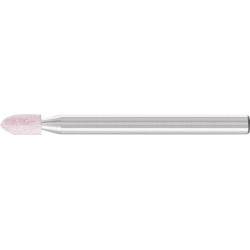 Meule sur tige STEEL EDGE D3xH6 mm 3 mm corindon supérieur AR 100 SP PFERD (Par 10)