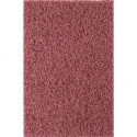 Pad à main POLINOX L224xl154 mm très grossier 80 brun rouge PFERD