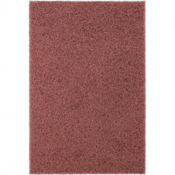 Pad à main POLINOX L224xl154 mm fin 280 brun rouge PFERD
