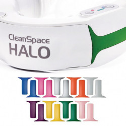 Champs d'identification pour les unités CS3013 bleu, vert, rose, argent 6 pcs / paquet CLEANSPACE HALO