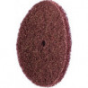 Disque abrasif en non-tissé POLINOX D. 150 mm 100 marron perçage 13 mm PFERD (Par 10)