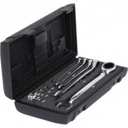 Jeu de clés mixtes à cliquet 9 pcs. ouverture de clés 8-19 mm commutable KS TOOLS