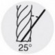 Fraise cylindrique en bout, Type N, 25°, en acier à coupe rapide à 5% de cobalt, Ø x Larg. : d1 - k10 x b1 - k16 : 40 x 32 mm, Alésage d2 - H7 16 mm
