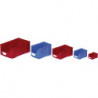 Boîtes de rangement ouvertes L229/200xl148xH122mm PE rouge LOCKWEILER (Par 25)