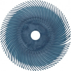 Disque à brosses radiales RB-ZB Type C D.75mm K.80 jaune 20000min-¹ 3M