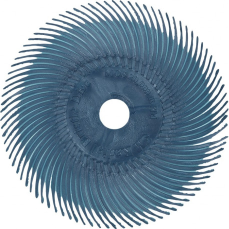 Disque à brosses radiales RB-ZB Type C D.75mm K.80 jaune 20000min-¹ 3M