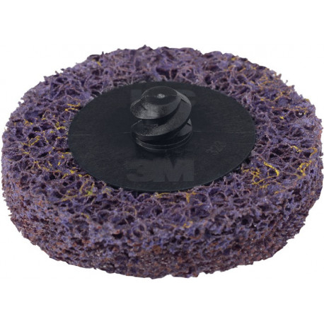 Disque de nettoyage grossier Scotch Brite™ BF-DR D.76,2mm medium violet 3M (Par 25)