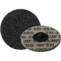 Disque compact non tissé Scotch Brite™ XL-DR D.50,8mm fine gris 22100min-¹ 3M (Par 15)