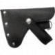 Pochette adapté à hachette de camping Leder noir ADLER