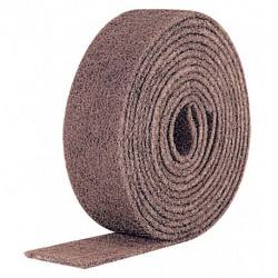 Rouleau abrasif non tissé WR-RL L.10m L.100mm very fine rouge 10m/RL 3M