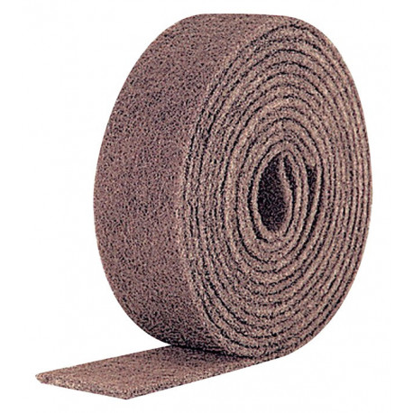 Rouleau abrasif WR-RL L.10m L.125mm fine rouge 10m/RL 3M