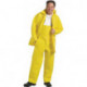 Salopette de chantier p. l’hiver taille L jaune 100 % tissu de coton