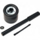 Rouleau encreur MA-AC pneumatique D.90xl100 mm 19 mm 3M