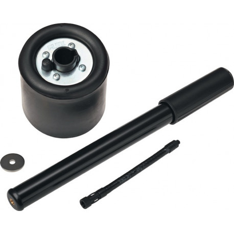 Rouleau encreur MA-AC pneumatique D.90xl100 mm 19 mm 3M