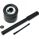 Rouleau encreur MA-AC pneumatique D.90xl100 mm 19 mm 3M