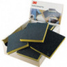 Éponge abrasive HI-FL L125xl98 mm fin revêtu de deux côtés 3M