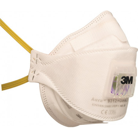 Masque de protection respiratoire 9312+Gen3SV EN 149:2001 + A1:2009 FFP1 NRD ave