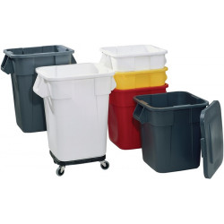 Couvercle plat adapté à conteneur polyvalent 151.5 l RUBBERMAID