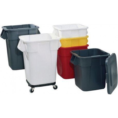 Couvercle plat adapté à conteneur polyvalent 151.5 l RUBBERMAID