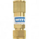 Raccord pour tuyau SK 100-3 oxygène G 1/4 po. RH MG corps WITT