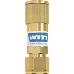 Raccord pour tuyau SK 100-3 oxygène G 1/4 po. RH MG corps WITT
