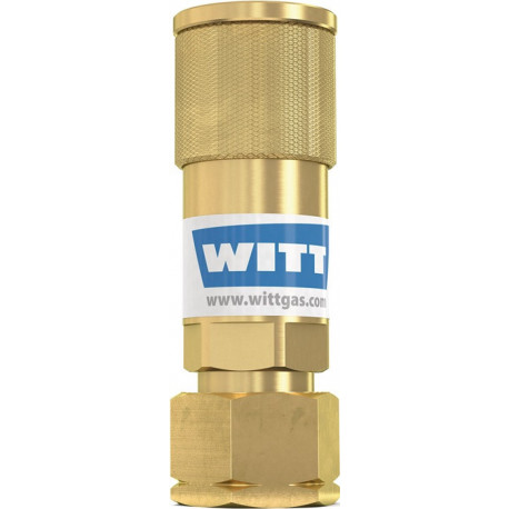 Raccord pour tuyau SK 100-3 oxygène G 1/4 po. RH MG corps WITT