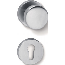 Jeu de rosaces 162XAH03.237 en acier inoxydable XA PZ DIN gauche / droite plate HEWI