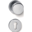 Jeu de rosaces 162XAH03.237 en acier inoxydable XA PZ DIN gauche / droite plate HEWI