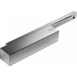 Ensemble ferme-porte TS 93 N/RF blanc 9016 EN 5-7 Installation normale côté charnièresDORMAKABA