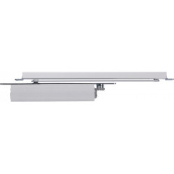 Ensemble de ferme-porte sur rail de guidage DC 860/G 880 argenté EN 1-5 Assemblage de châssis