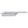 Ensemble de ferme-porte sur rail de guidage DC 860/ G 892 argenté EN 1-5 Assemblage de châssis