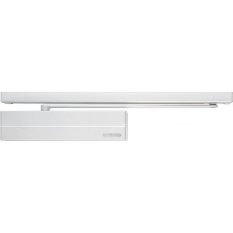 Ensemble de ferme-porte sur rail de guidage DC 500/ G 195 argenté EN 1-4 exécution standard