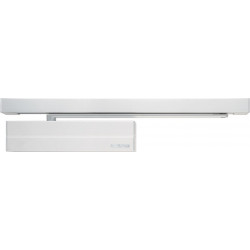 Ensemble de ferme-porte sur rail de guidage DC 700/ G-E blanc 9016 EN 3-6 exécution standard