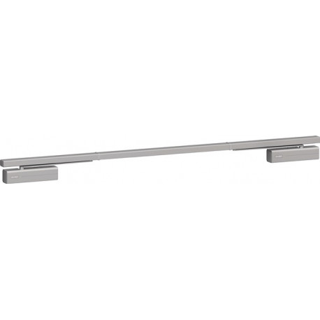 Ensemble de ferme-porte sur rail de guidage DC 700 G-CO-E blanc 9016 EN 3-6 Installation normale côté charnières