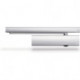 Ensemble ferme-porte TS 5000 L-N.Ecline blanc 9016 EN 3-5 GEZE