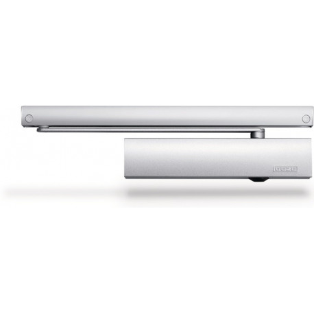 Ensemble ferme-porte TS 5000 L-N.Ecline blanc 9016 EN 3-5 GEZE
