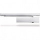 Ensemble ferme-porte TS 5000 L-E.Ecline blanc 9016 EN 3-5 GEZE