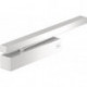 Ensemble ferme-porte TS 98 XEA EMF blanc P100 EN 1-6 Charnière de montage normal et côté opposé de la charnière.BG